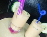 A picture of step 5 of Carrot, cucumber milk shake🥕🥒🥛.