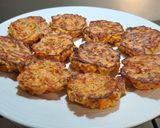 Foto del paso 5 de la receta: Mini tortillas de papas de paquete y tomate