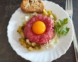 Tatar wołowy krok przepisu 3 zdjęcie