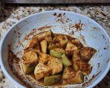 A picture of step 1 of Microwave Apple Pie Crumble.