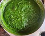 A picture of step 8 of Sarson ka saag.