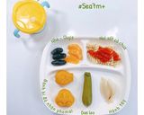 Hình bước làm 2 của món Bánh bí đỏ nhân phomai