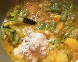 A picture of step 5 of Ridge Gourd in Poppy Seeds paste.