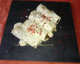 Foto del paso 5 de la receta: Canelones de espinacas, setas y gambas ligeros