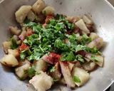 शकरकंद की सब्ज़ी (shakarkand ki sabzi recipe in Hindi) रेसिपी चरण 2 फोटो