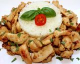 Mézes-mustáros csirkemell recept fázis 4 fotója