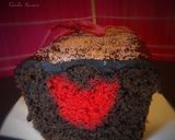 صورة لخطوة 2 من وصفة Heart cake ❤️كيك القلب