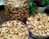 Foto langkah ke 4 dari resep 423.Kacang Bawang Santan Daun Jeruk.