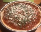 Une image de l'étape 12 de Pizza Deep Dish comme à Chicago.