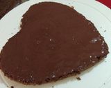 A picture of step 6 of Chocolate ganache cake.