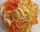 Foto del paso 1 de la receta: Falso spaghetti con salsa de hongos: rápido y fácil!