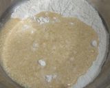 A picture of step 8 of Eggless upside down apple cake.