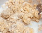 A picture of step 1 of Semolina pancakes| Punjabi Poora| Malpura.