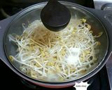 Hình bước làm 2 của món Giá Tương Trộn Gia Vị 콩나물 무침 (Món Chay)