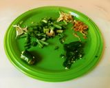 A picture of step 2 of Sago idli (sabhudan, javarisi in tamil).