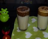A picture of step 4 of Dalgona with twist.