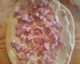 Sonkás és brokkolis csónakok recept fázis 3 fotója