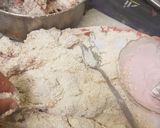 A picture of step 4 of Coated fried chicken..crispy.