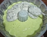 Foto langkah ke 4 dari resep Puding Alpukat Oreo Coklat🥑🍪🍫.