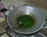 Foto langkah ke 3 dari resep Wajik ketan pandan.