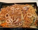 小卷炒意麵的食譜步驟2照片