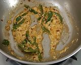 A picture of step 5 of Homemade capsicum Fattuccine pasta.