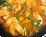 Hình bước làm 3 của món Tôm sốt chanh chua ngọt kiểu Thái