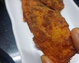 A picture of step 6 of Crispy Suran Fry (vegetarian fish fry).