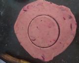 A picture of step 4 of Baked beetroot Mathri with pomegranate Rabdi.