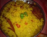 A picture of step 4 of Veg Biryani.
