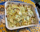 Une image de l'étape 14 de Gratin acidulé de pommes de terre au lard et blettes.
