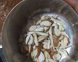 A picture of step 6 of Cashew nuts kernel star barfi.
