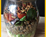 Foto del paso 7 de la receta: Ensalada de quinoa con verduras y lentejas