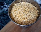 A picture of step 1 of Ghee pongal/ven pongal.