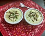 A picture of step 9 of Mango phirni.