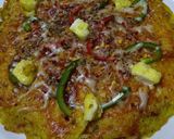 আলু-গাজরের পিজ্জা (Potato Carrot Pizza Recipe in Bengali) রেসিপির ধাপ 5 ছবি