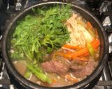 Hình bước làm 6 của món Bulgogi soup - maangchi