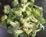 A picture of step 2 of Broccoli bhaji.