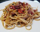Foto del paso 5 de la receta Espaguetis integrales sin lactosa con mucho color y sabor!💥🍝