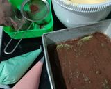 Foto langkah ke 6 dari resep Topo Map Love Cake.