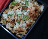 A picture of step 6 of Cheesy Fries.