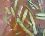 A picture of step 5 of Sindhi kadhi.