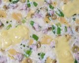 صورة لخطوة 4 من وصفة بيتزا البيضاء (Boisée) 🍕🍕🍕🍕
