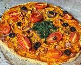Foto del paso 4 de la receta: Pizza de Verduras con masa de Avena