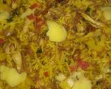 صورة لخطوة 13 من وصفة برياني رز بالخضار والدجاج