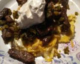 A picture of step 4 of Spicy Grilled Steak and Eggs.