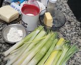 Foto del paso 1 de la receta: Empanaditas de puerro y panceta ahumada en freidora de aire