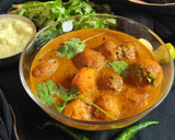 कश्मीरी आलू दम(kashmiri aalu dum recipe in hindi) रेसिपी चरण 10 फोटो