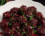 A picture of step 6 of Gobi Dry Manchurian.