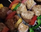 A picture of step 5 of Chicken shashlik.
